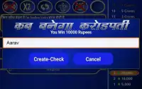 Play KBC 2018 in Hindi Crorepati Season 9 GK Quiz Screen Shot 0