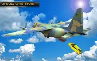 Real Airplane Muscle Car Transporter Simulator 3D Screen Shot 0