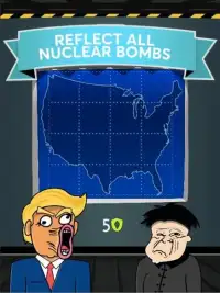 Troll Face Trump vs Korea Kim Memes Quest Screen Shot 2