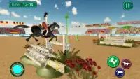 Ultimate Horse Racing Simulator 17 - Jump & Stunts Screen Shot 1