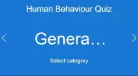 Human Behaviour Quiz Screen Shot 4