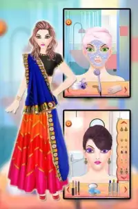 Desi Makeover Bride Dress up Screen Shot 1