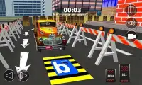 New City Car Parking Stunts sim Screen Shot 0