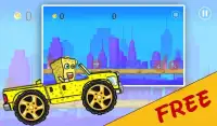 Super Sponge truck Superhero World Screen Shot 4