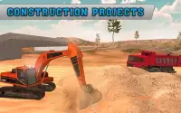 konstruktor excavator membangun jalan kota simulas Screen Shot 0