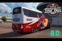 Bus Redbull Tourist Simulator Screen Shot 1