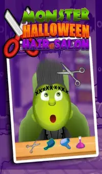 Monster Halloween Hair Salon Screen Shot 3