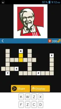 Logo Quiz Crossword Screen Shot 2