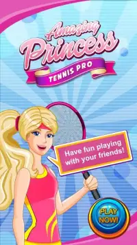 Amazing Princess Tennis Pro Screen Shot 4
