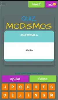 Quiz Modismos Guatemala Screen Shot 4