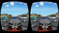 VR Highway Speed Moto Ride Screen Shot 7