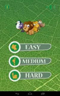 Animals Memory Kids Game Screen Shot 9