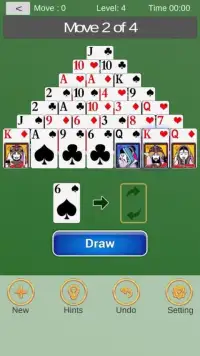Pyramid Solitaire : 300 levels Screen Shot 5