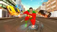 Superhero Flying Crime Battle City Rescue Mission Screen Shot 4