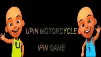 Upin motorcycle Ipin game Screen Shot 1