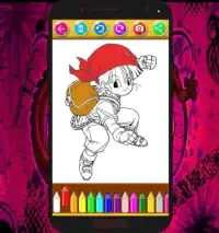 How To Color Dragon Ball Z (Dragon Ball Z games) Screen Shot 0