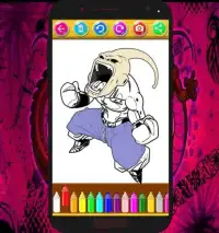 How To Color Dragon Ball Z (Dragon Ball Z games) Screen Shot 4