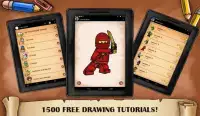 Drawing Fighters Ninja Lego Screen Shot 8