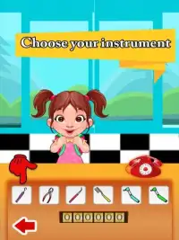 Little Baby Girl Sweet Dentist Kids Game Screen Shot 8