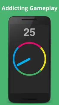 Crazy Wheel: Swap color switch Screen Shot 6