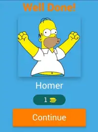 Guess the Simpsons characters Screen Shot 3