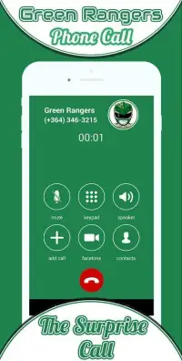 Phone Call From Green Rangers Screen Shot 2
