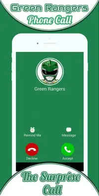 Phone Call From Green Rangers Screen Shot 3