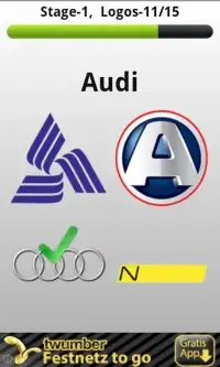 Logo Quiz Car Choices Screen Shot 3