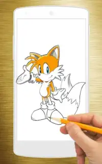 How To Draw Sonic The Hedgehog Screen Shot 0