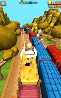 subway shrek and fiona adventure runner 3D rush Screen Shot 4