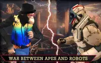 Angry Apes vs Modern Robots War 2018 * Screen Shot 4