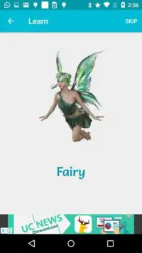Fantasy - Learn, Spell, Quiz, Draw, Color & Games Screen Shot 5