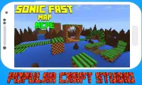Fast Sonic Map for MCPE Screen Shot 1