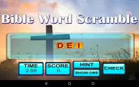 Bible Word Scramble Screen Shot 4