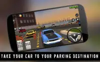 City Parking Sports Car Driving Test Simulator 3D Screen Shot 1