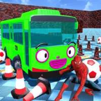 Superhero Bus Stunts Drive Simulator