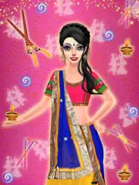 Navratri Fashion Salon - Makeover and Dressup Game Screen Shot 11