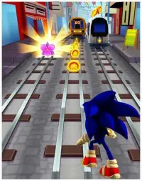 subway sonic run and jump Screen Shot 0