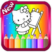 Coloring Pages for Kitty Fans