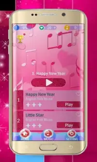 Piano Pink Tiles 2018 Screen Shot 4