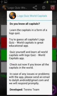 Logo Quiz - World Capitals Screen Shot 2