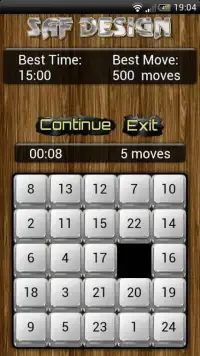 Nostalgic Sliding Puzzle Game Screen Shot 3