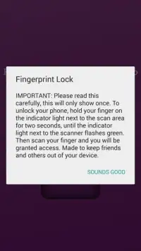 Fingerprint Lockscreen Prank Screen Shot 7