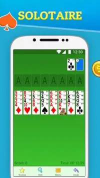 Unlimited Solitaire Free Screen Shot 1