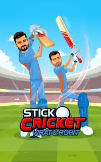 Stick Cricket Virat & Rohit Screen Shot 9