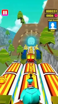 Train Surf run fun 3d Screen Shot 2