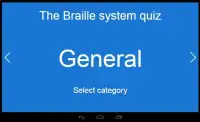 The Braille system quiz Screen Shot 4