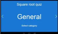 Square root quiz Screen Shot 4