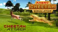 Kehidupan Cheetah Simulator 3D Screen Shot 3