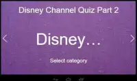 Disney Channel Quiz Part 2 Screen Shot 4